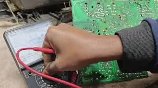 How to repair crt tv power problem. টিভি অন হয় না