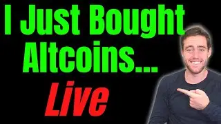 The Market Is On Fire And... I Bought Altcoins!