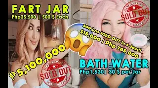 She Sold Out her Fart for 5,000,000 pesos | Bath water- Sold out in 3 days - Php700,000