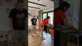 His way of showing love. Funny family 