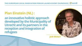 ELIF event - Migrant integration in the city of Utrecht, Jan Braat (Municipality of Utrecht)
