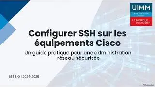 Configurer SSH sur Cisco