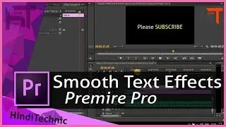 Text effect on your video like Professional ll Premiere pro cc tutorial