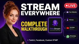 Live Stream an IP Camera to Your Website, YouTube & WhatsApp - Complete Walkthrough