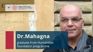 Dr. YOSEF MAHAGNA (Israel), graduate from Humanities foundation programme at UJOP in Poděbrady