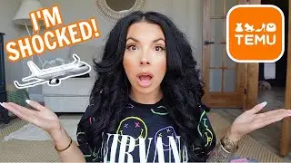 MASSIVE TEMU TRAVEL HAUL!!! 🤯 (Recommended By A Flight Attendant)