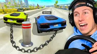 300 km/h LAMBORGHINI UNFALL!! (mit Lenkrad)