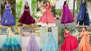 Party Wear Long Frocks 2022 || Designers Frocks For Girls And Women