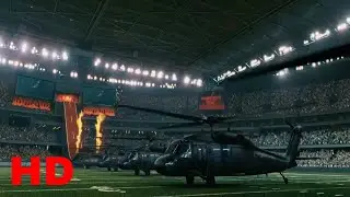 Ghost Rider- JB's Record Jump over 6 Helicopters.