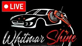 🔴 LIVE STREAM: Whitmar Shine Auto Detailing: Step by Step on Interior Detailing