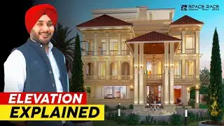 Elevation Details Explained by AR Thakur Udayveer Singh || Space Race Architects