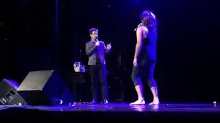 Joey McIntyre and Big Amy (Adam Ray) on NKOTB Cruise 2016