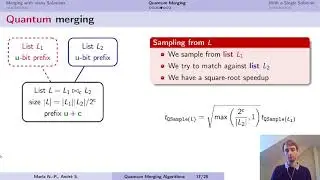 Optimal Merging in Quantum $k$-xor and $k$-sum Algorithms