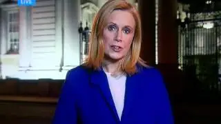 Woman Video Bombs RTE Presenter Martina Fitzgerald