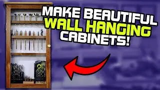 Making a Wall Hanging Cabinet from Hard Wood - No talky, just worky