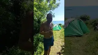 Мы первые на лесной поляне, в этом сезоне!
