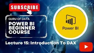 DAX Concepts In Power BI Desktop