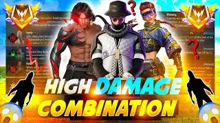 ( HIGH DAMAGE )  | 100% working ✅ Best character skill for cs rank | Cs rank best character skill |