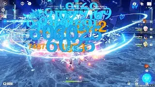 Dragon Bane Xiangling 1 rotation triple Maguu Kenki - ft. Childe International w/ Kazuha and Bennett