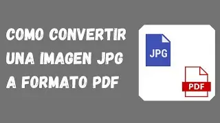 ✅ Como convertir una imagen 🔥JPG a PDF🔥
