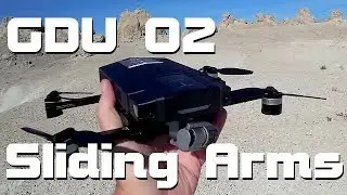 GDU O2 Sliding Arm 4K Camera 3 Axis Gimbal Obstacle Avoidance Drone Flight Test Review