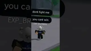 Overconfident Guy Got Packed in Ultimate Battlegrounds #roblox #anime #thestrongestbattlegrounds