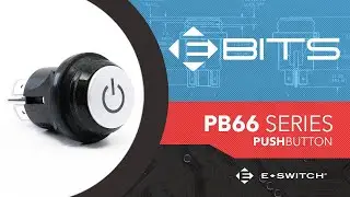 E-Switch E-Bits: PB66 Series Pushbutton Switch