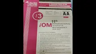 Complete Analysis of IOM 2018-19 Question Paper | CLASS 3 | OLYMPIAD EXAM