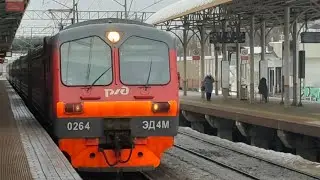 [Ultra HD] Электропоезд ЭД4М-0264