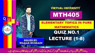 MTH405 Midterm Quiz No 1 solution by taleemi markaz