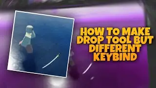 HOW TO MAKE DROP TOOL WITH DIFFERENT KEYBIND | ROBLOX STUDIO | 2022