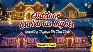 111+ Outdoor Christmas Lights Ideas 2025 | Roof, Trees & Front Porch Lighting Designs