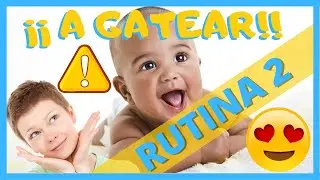 Mi Bebé NO GATEA Y Tiene 11 Meses😟. 7️⃣ Rutinas Para Lograrlo💪RUTINA2️⃣