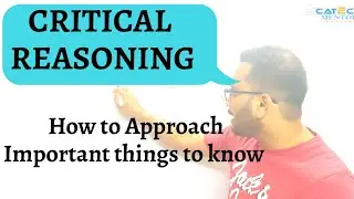 CET CRITICAL REASONING. How to tackle it? Important things to know