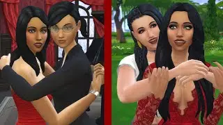 Bella Goth and Cassandra Makeover// The Sims 4