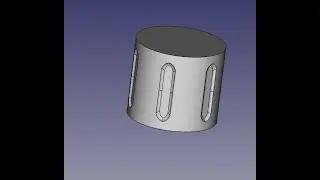 FreeCad Круговой массив