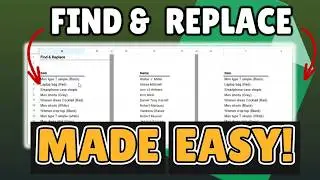 The Easiest Way to Use FIND & REPLACE in Google Sheets