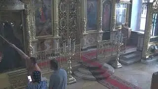 Николо-кузнецкий храм, служба.