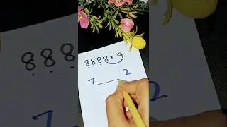 Fast multiplication trick #maths #shorts #multiplication