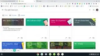 Accessing a Google Meet from Google Classroom