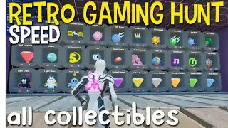 FORTNITE Retro Gaming Hunt - All Collectibles SPEED Area #3 - 4260-8650-3608