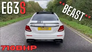 710 BHP MERCEDES E63S STAGE 1 POV DRIVE **SUPERCAR KILLER**
