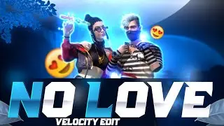 No love - free fire best edited velocity montage 🔥 || free fire beat sync montage
