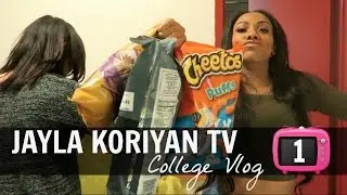 COLLEGE VLOG #1 AT THE FASHION INSTITUTE OF TECHNOLOGY | Jayla Koriyan TV