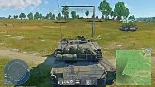 выстрел на ходу M1A1+f-5e