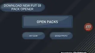 Открытие паков на телефоне фифа17
