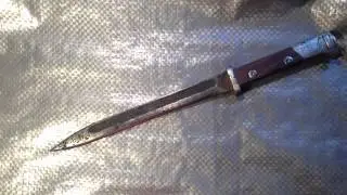 Restoring the bayonet of a Mauser rifle
