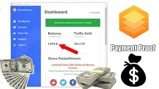 PacketStream Payment Proof, How To Payout