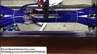 Five  shafts  fully automatic  rewinding  machine for pe/pvc cling film