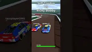 Jeff Gordon VS Ricky Bobby who wins??? | RoStock Racing 